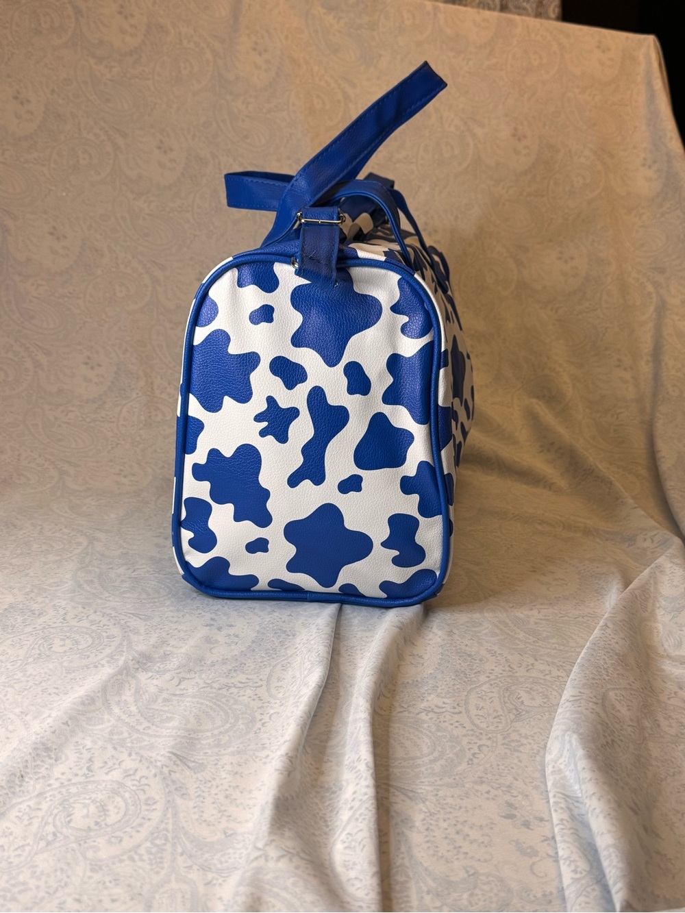 Disney Pixar Jessie Cowgirl Duffle Bag in Blue and White - Picture 3 of 5